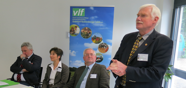 Präsident Gerhard Eimer eröffnet das vlf-Bundesseminar „Landwirtschaft und Gartenbau in Metropolregionen“